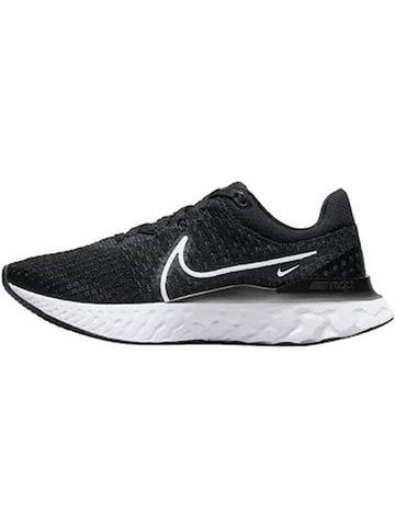 React Infinity Run Flyknit 3 Low Top Sneakers Black - NIKE - BALAAN 1