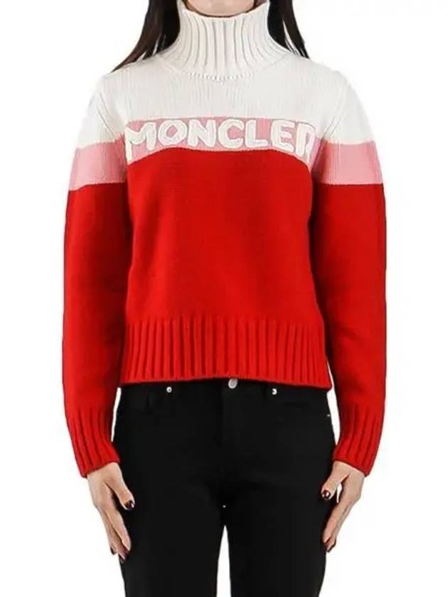 Women s turtleneck knit 9252550 A9141 455 271476 - MONCLER - BALAAN 1