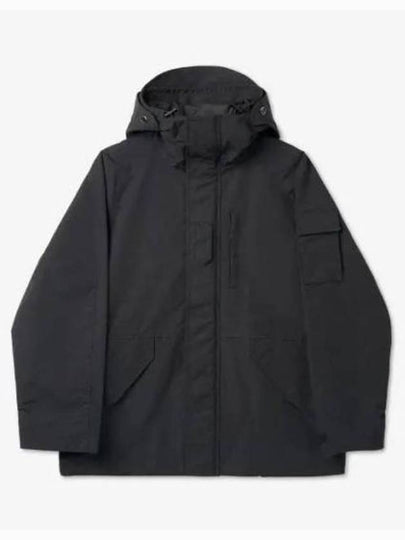 EKD Print Nylon Hooded Parka Black - BURBERRY - BALAAN 2