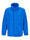 EKD Applique Nylon Zip-Up Jacket Blue - BURBERRY - BALAAN 1