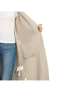 Orel Wool Cardigan Beige - MAX MARA - BALAAN 9