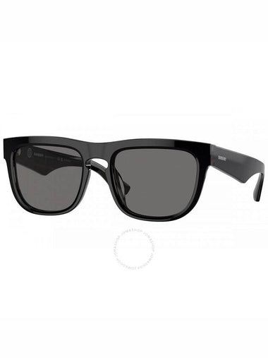 Burberry Polarized Dark Grey Square Men's Sunglasses BE4431U 412181 56 - BURBERRY - BALAAN 1