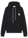 Chillax Fox Patch Classic Hoodie Black - MAISON KITSUNE - BALAAN 2