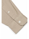 Madison Shirt Beige White I023339 11D - CARHARTT - BALAAN 5