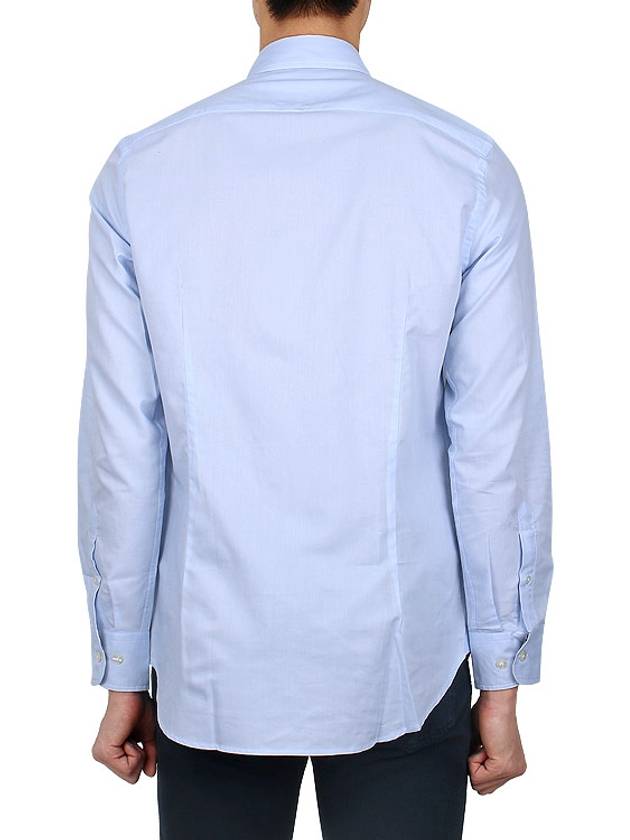 symbol long sleeve shirt sky blue - ETRO - 6