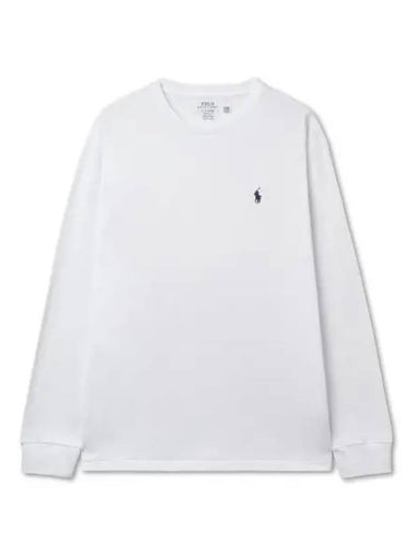 Classic fit jersey long sleeve t shirt white - POLO RALPH LAUREN - BALAAN 1