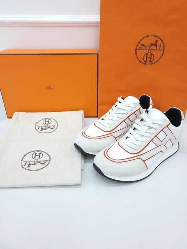 Chris Calfskin Sneakers 39 - HERMES - BALAAN 6