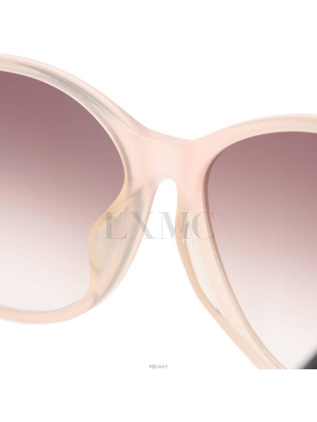 Sunglasses BA0079 Pink Beige Leopard - BALENCIAGA - BALAAN 9