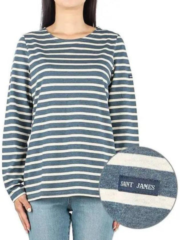 Women s Minquideum Long Sleeve T shirt 271090 - SAINT JAMES - BALAAN 1