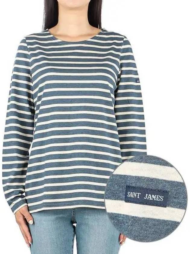 Women s Minquideum Long Sleeve T shirt 271374 - SAINT JAMES - BALAAN 1