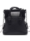 5AC Classic Baby Shoulder Bag Pale Black - MAISON MARGIELA - BALAAN 2