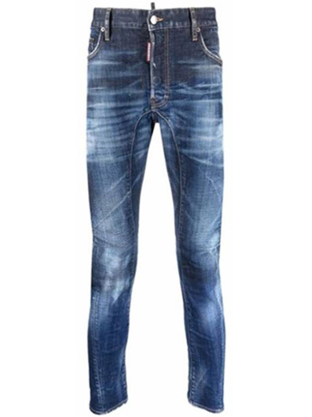 TD biker denim jeans - DSQUARED2 - BALAAN.