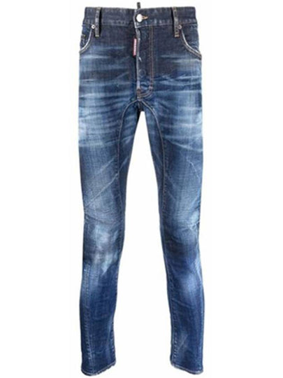 Clean Wash Tidy Biker Jeans Blue - DSQUARED2 - BALAAN 2