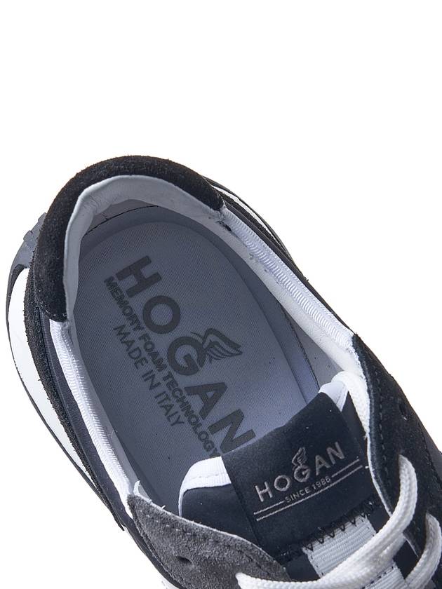 H601 Low Top Sneakers White Black - HOGAN - BALAAN.