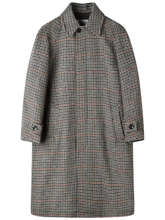 Vintage Kensington Check Wool Over Balmacan Double Coat - TRADCLUB - BALAAN 8