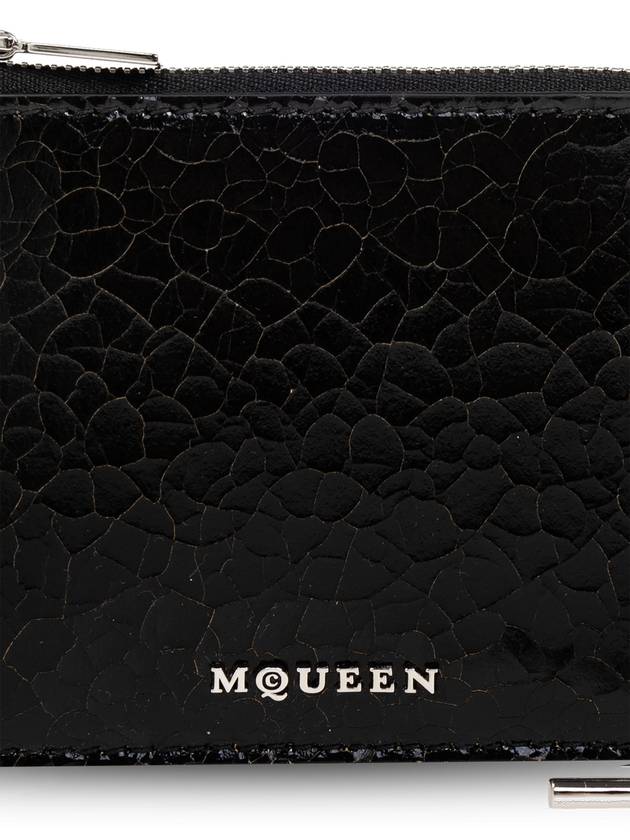 Alexander McQueen Leather Pouch, Men's, Black - ALEXANDER MCQUEEN - BALAAN 5