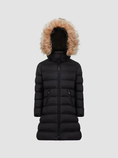 Abelle Hooded Shearing Down Padding Black Beige - MONCLER - BALAAN 2