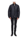 Packable Loom Woven Chambers R Nylon Down TC Jacket Padded Navy Blue - STONE ISLAND - BALAAN 4