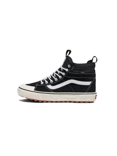 MTE Sk8-Hi Waterproof High Top Sneakers Black True White - VANS - BALAAN 1