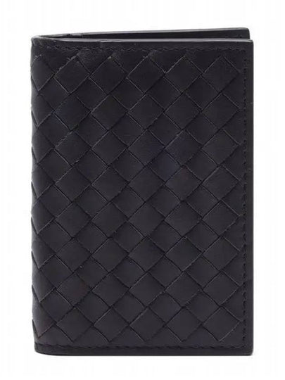 Intrecciato Card Wallet Dark Brown - BOTTEGA VENETA - BALAAN 2