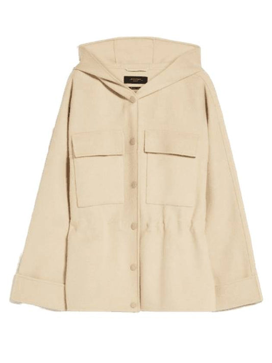 Rango Virgin Wool Parka Sand - WEEKEND MAX MARA - BALAAN 1