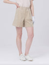 No-Banding Pintuck Cotton Span Beige 44 Shorts DO3242PT67 3 - DOYOUKNOWMC GOLF WEAR - BALAAN 2