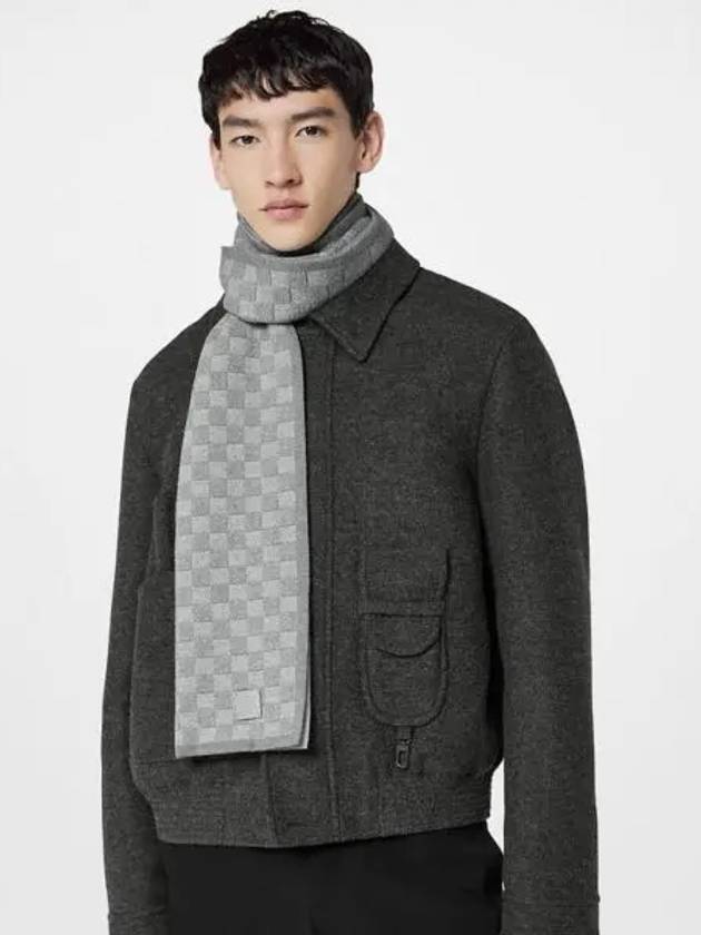 Neo Petit Damier Muffler Gray - LOUIS VUITTON - BALAAN 2