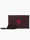 Roxanne Jelly Logo Flip Flops Black - TORY BURCH - BALAAN 4