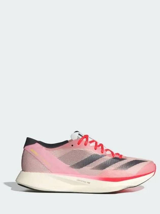 Adizero Takumi Sen 10 Lace-Up Low Top Sneakers Pink - ADIDAS - BALAAN 2