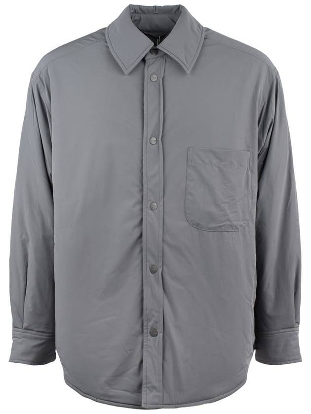 Autry Gray Padded Overshirt - AUTRY - BALAAN 1