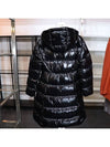 Bellevue Down Long Padding Black - MONCLER - BALAAN 4