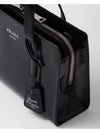 Prada Re-Edition 1995 Brushed Leather Hand Mini Bag Black - PRADA - BALAAN 7