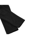 Men's Wool Straight Pants Black - AMI - BALAAN 7