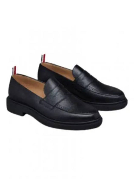 Lightweight Sole Penny Loafer Black - THOM BROWNE - BALAAN 2