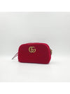 Women s gg Marmont Matelasse Velvet Chain Shoulder Bag 4257 - GUCCI - BALAAN 7