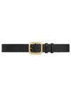 Abbey Vintage Calfskin Belt Black - CELINE - BALAAN 2