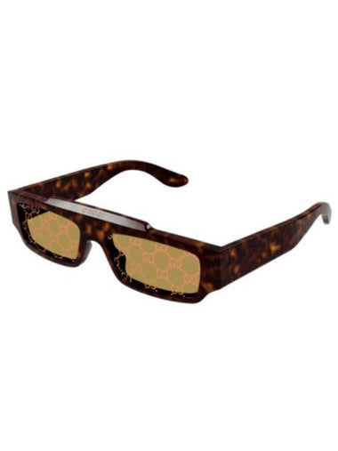 Sunglasses GG1592S 002 HAVANA HAVANA YELLOW - GUCCI - BALAAN 1