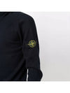 Waffen Patch Cotton Knit Turtleneck Navy - STONE ISLAND - BALAAN 5