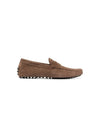 Men's Suede Gommino Driving Shoes Brown - TOD'S - BALAAN 1