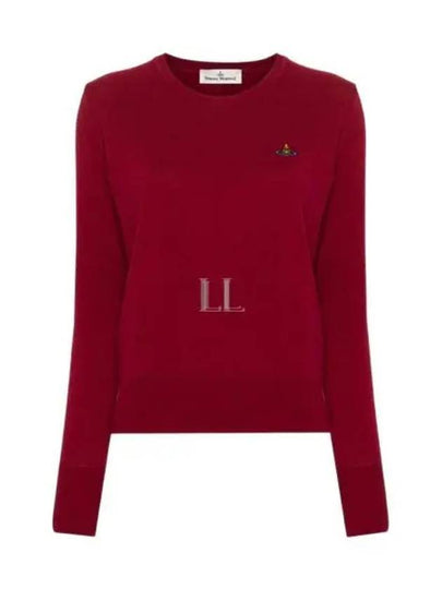 ORB Logo Knit Top Red - VIVIENNE WESTWOOD - BALAAN 2