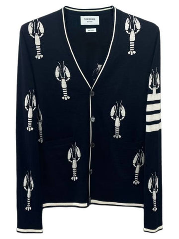 Armband lobster wool cardigan MKC415A 415 - THOM BROWNE - BALAAN 1