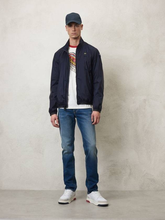 Jacket 24SBLUC01071006857 888 Blue - BLAUER - BALAAN 3