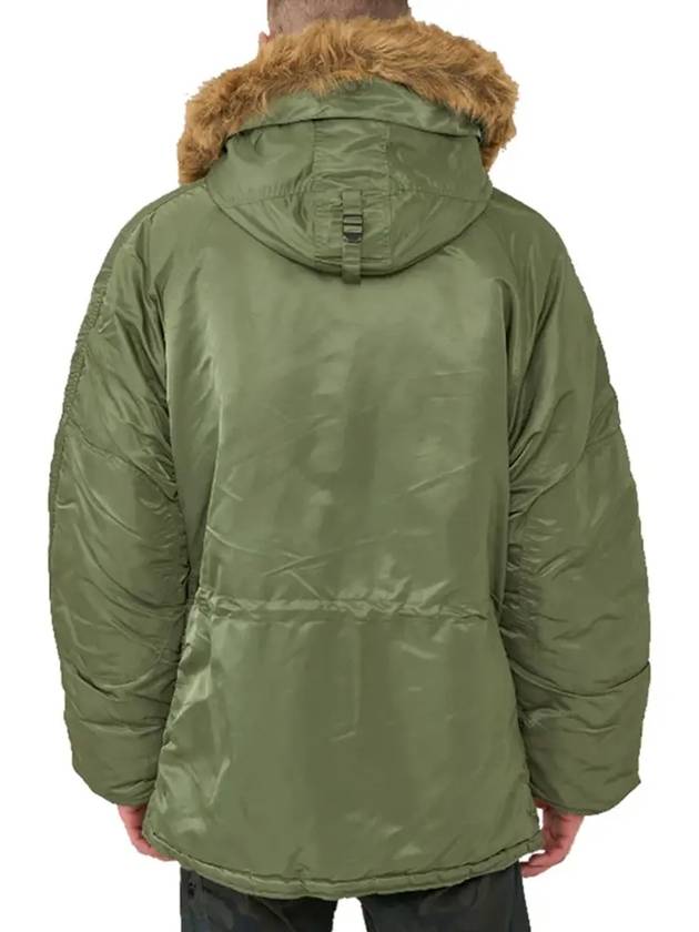 Alpine The Street Men s N 3B Regular Fit Parka Padding MJN31000C1 SAGE - ALPHA INDUSTRIES - BALAAN 2