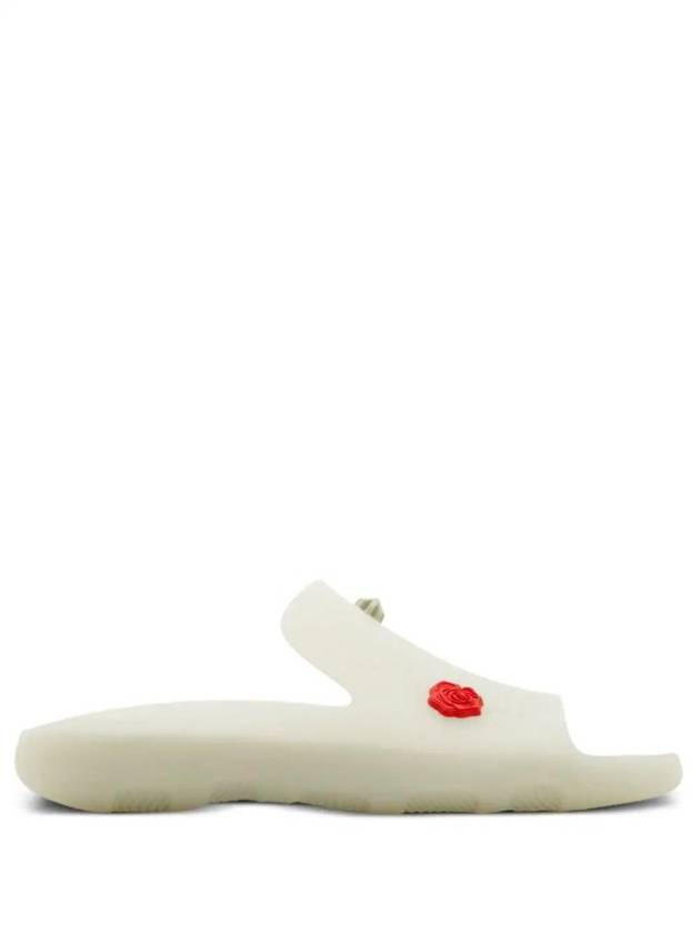 Stingray Slippers White - BURBERRY - BALAAN 1