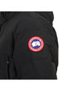 Wyndham Logo Patch Padding Black - CANADA GOOSE - BALAAN 11