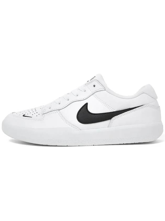 SB Force 58 Premium Low Top Sneakers Black White - NIKE - BALAAN 6