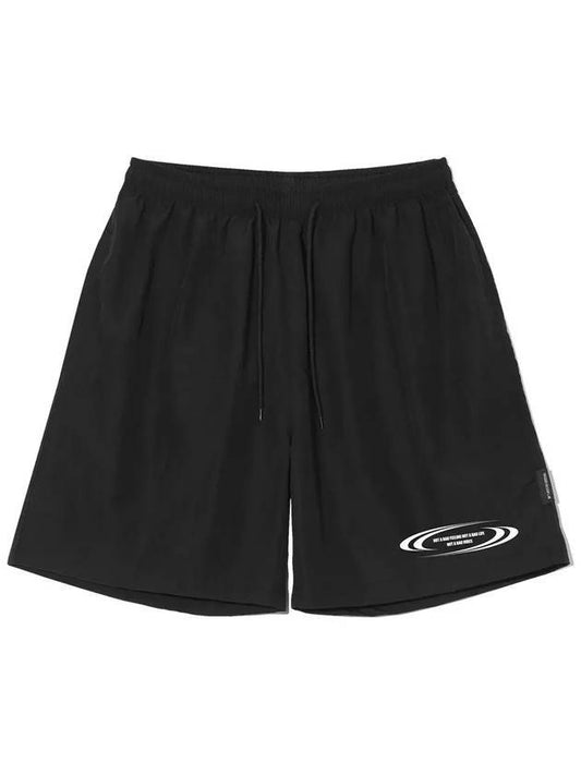 Not Bad Taslan Shorts Black - ELIMENO - BALAAN 1