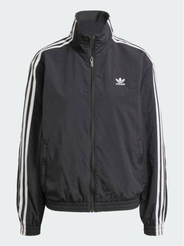 Originals 3 Stripe Woven Track Jacket Black - ADIDAS - BALAAN 2