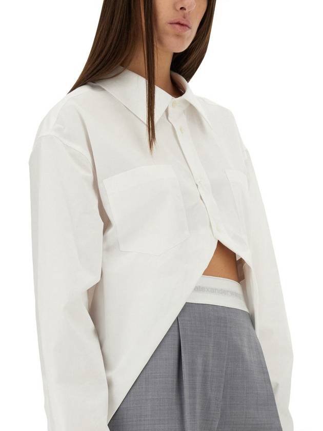 Alexander Wang Slit Shirt - ALEXANDER WANG - BALAAN 4