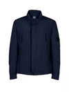 Nycra R Zip Up Jacket Navy - CP COMPANY - BALAAN 2